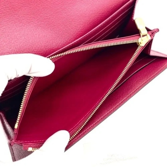 Louis Vuitton Sarah Monogram /Fuchsia Wallet - Picture 7 of 12